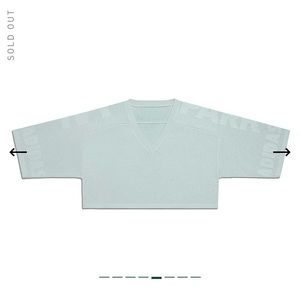 Ivy Park Jersey Knit Green Tint Crop Top